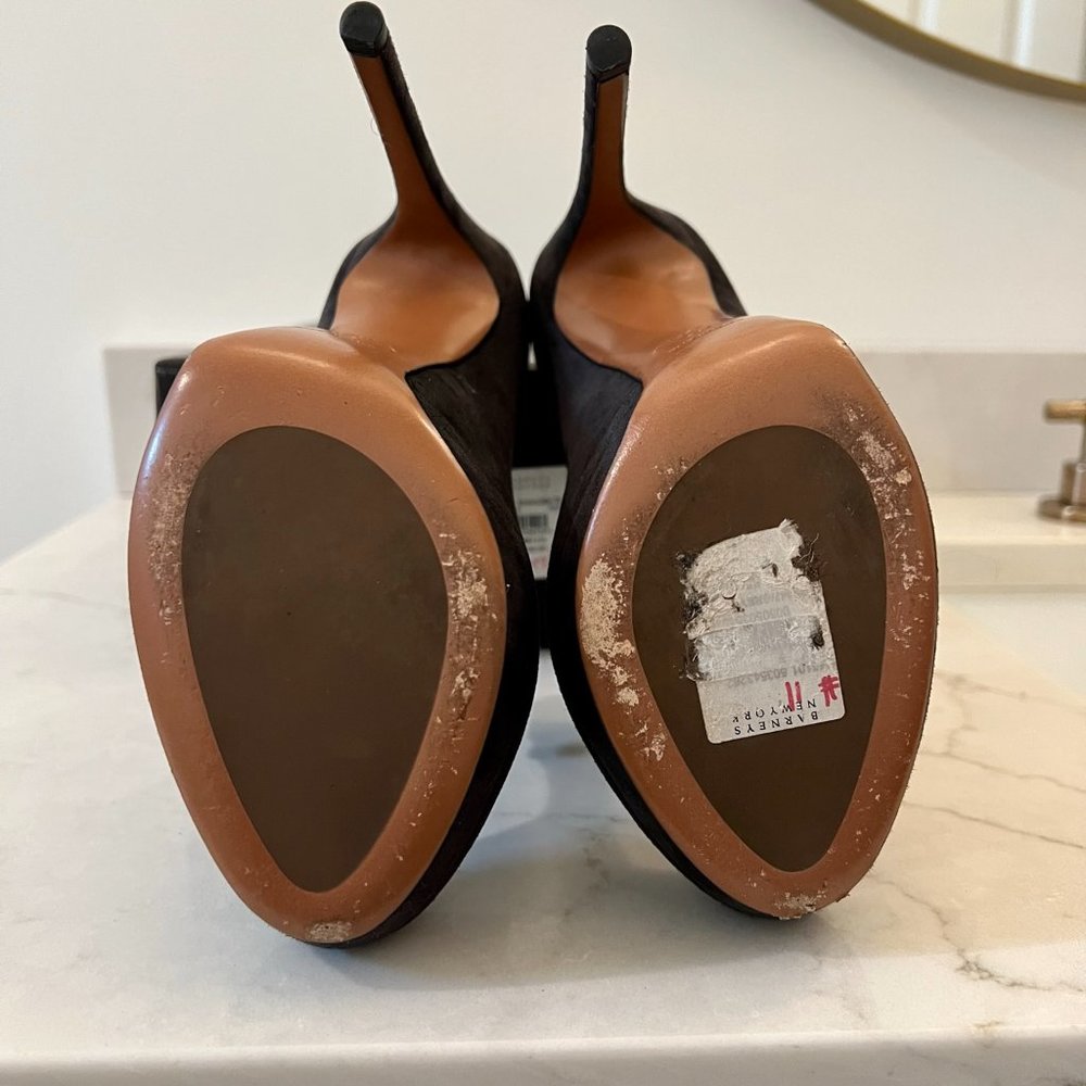 Alaia, Grey Zipper Bootie, Size 39 - image 4